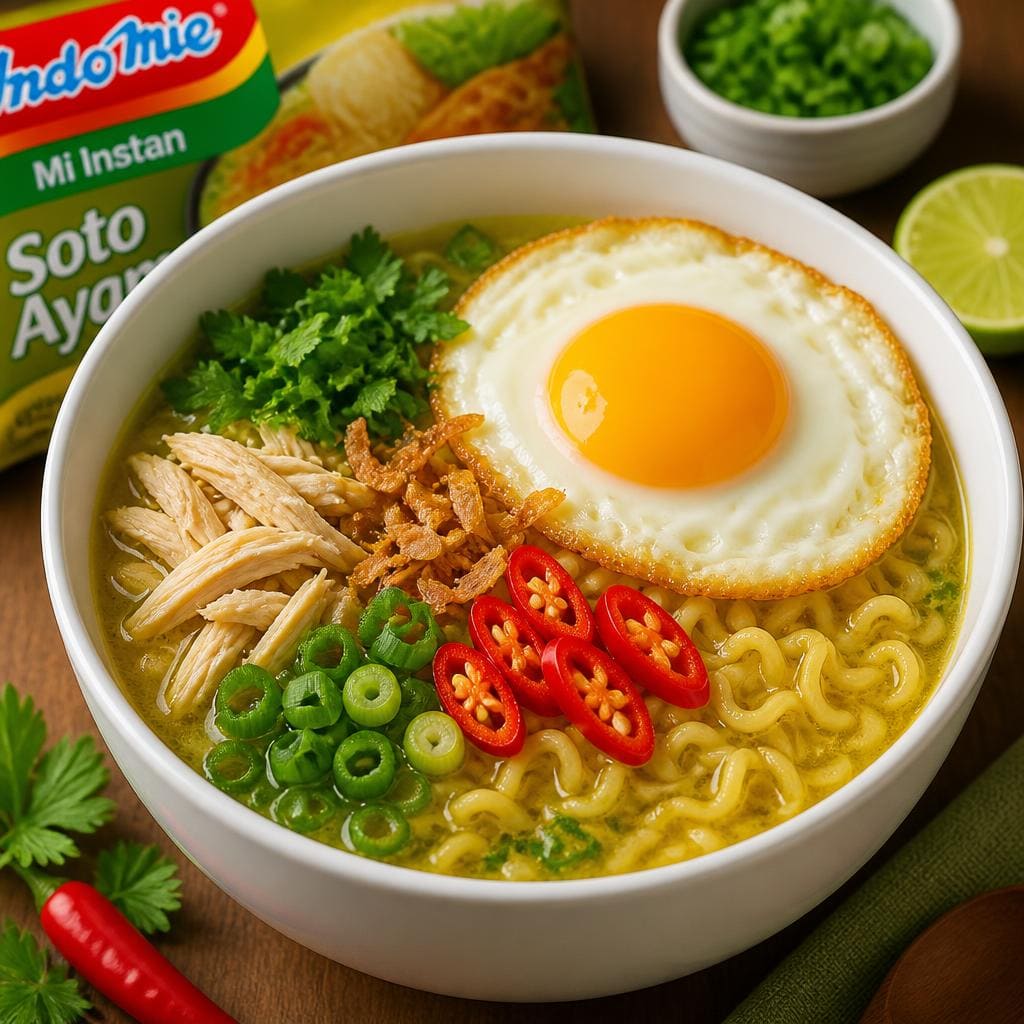 Indomie Soto Ayam Warkop 3D